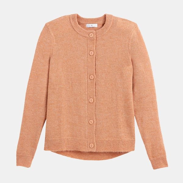 chaqueta punto naranja