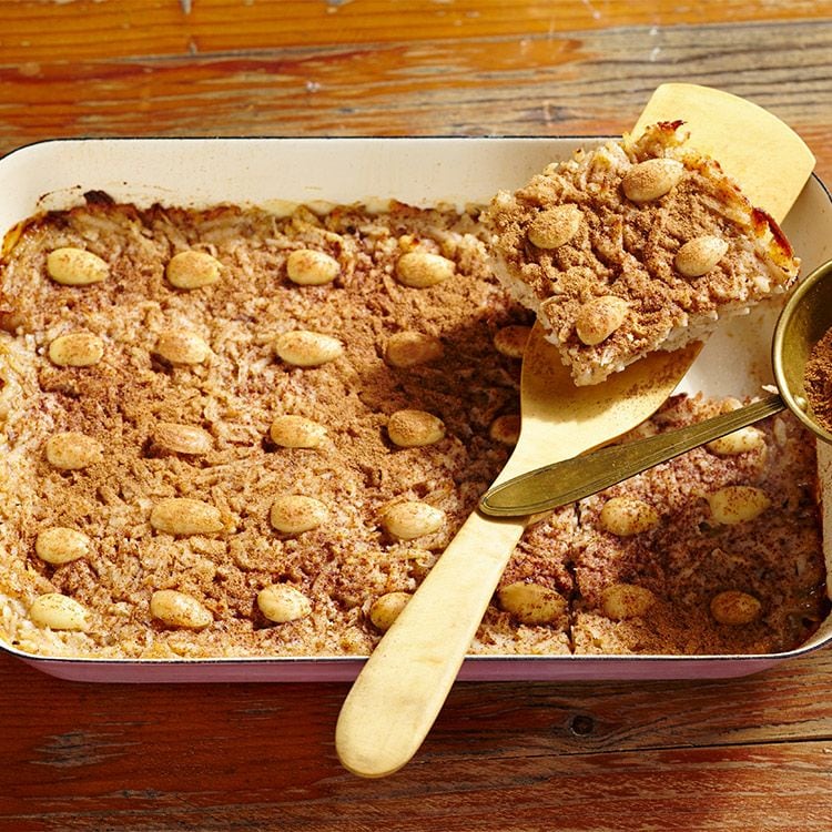 Cocada con almendras