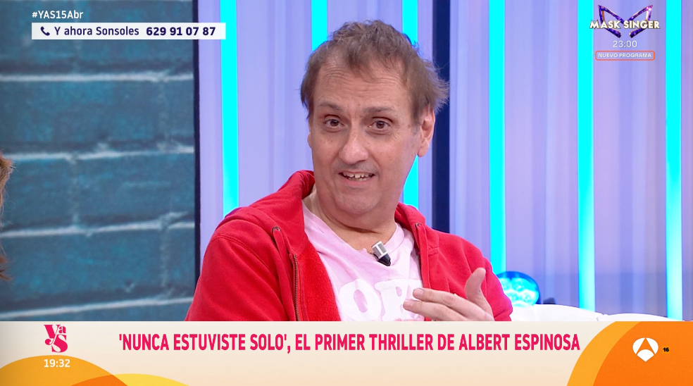 albert espinosa en y ahora sonsoles