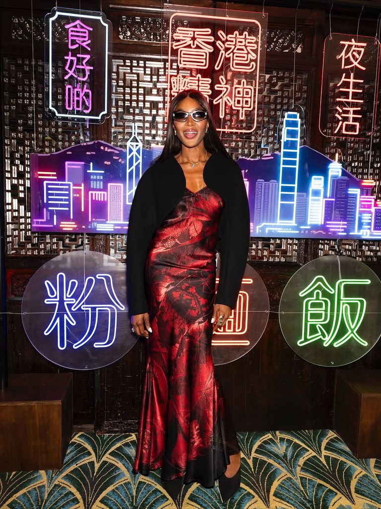 Naomi Campbell, en la fiesta de China Tang