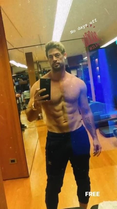 El físico de William Levy es resultado de su disciplina de años en sus entrenamientos. 