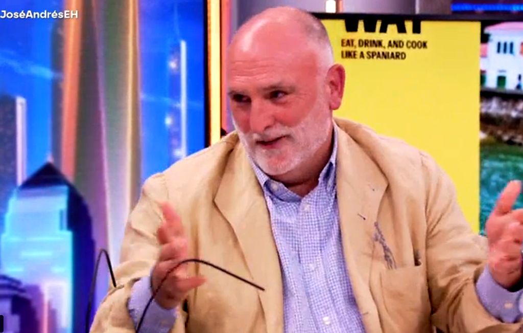 José Andrés, en su última visita a El Hormiguero. 