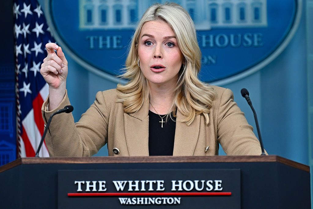 Karoline Leavitt, secretaria de prensa de la Casa Blanca
