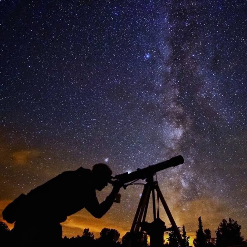 Observación de estrellas.