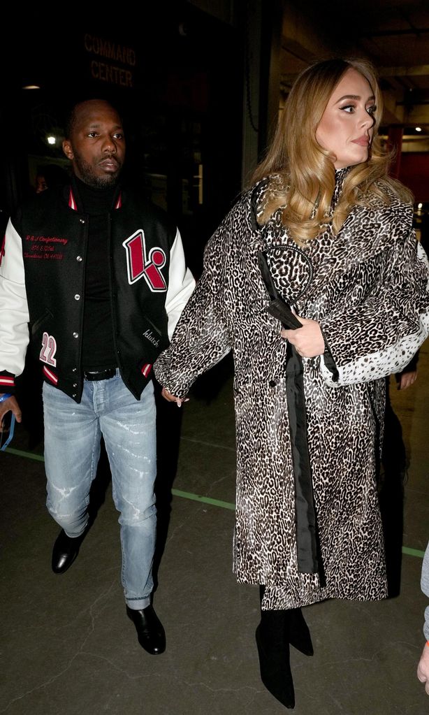Rich Paul and Adele