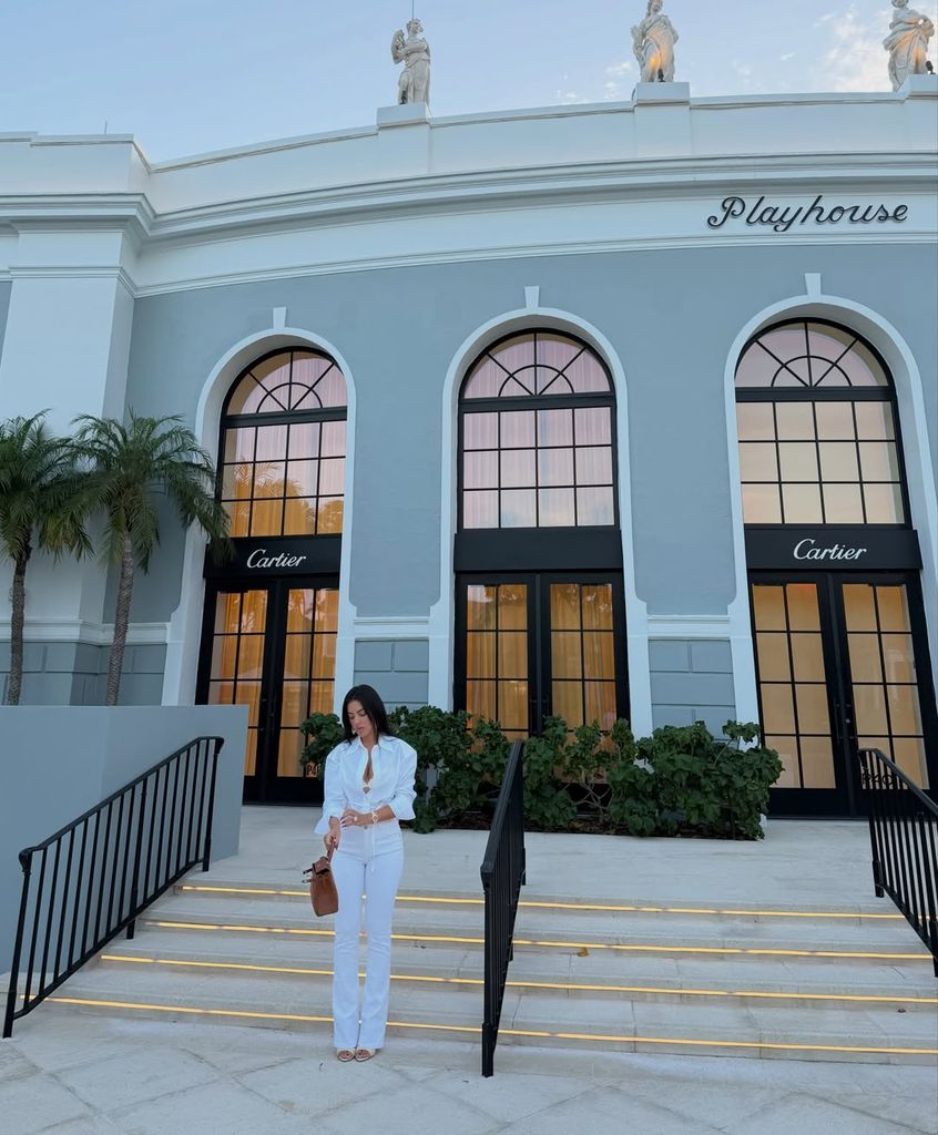 Georgina ha aprovechado su estancia en Florida para hacer algunas salidas de compras.