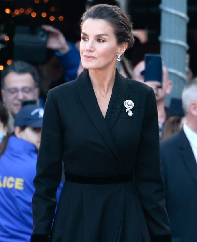 reina Letizia funeral rey Constantino de Grecia