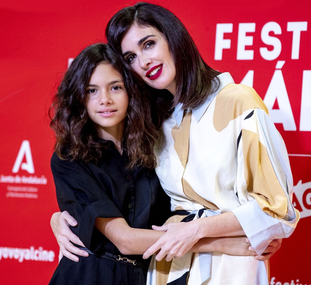 Paz Vega y su hija Ava Salazar