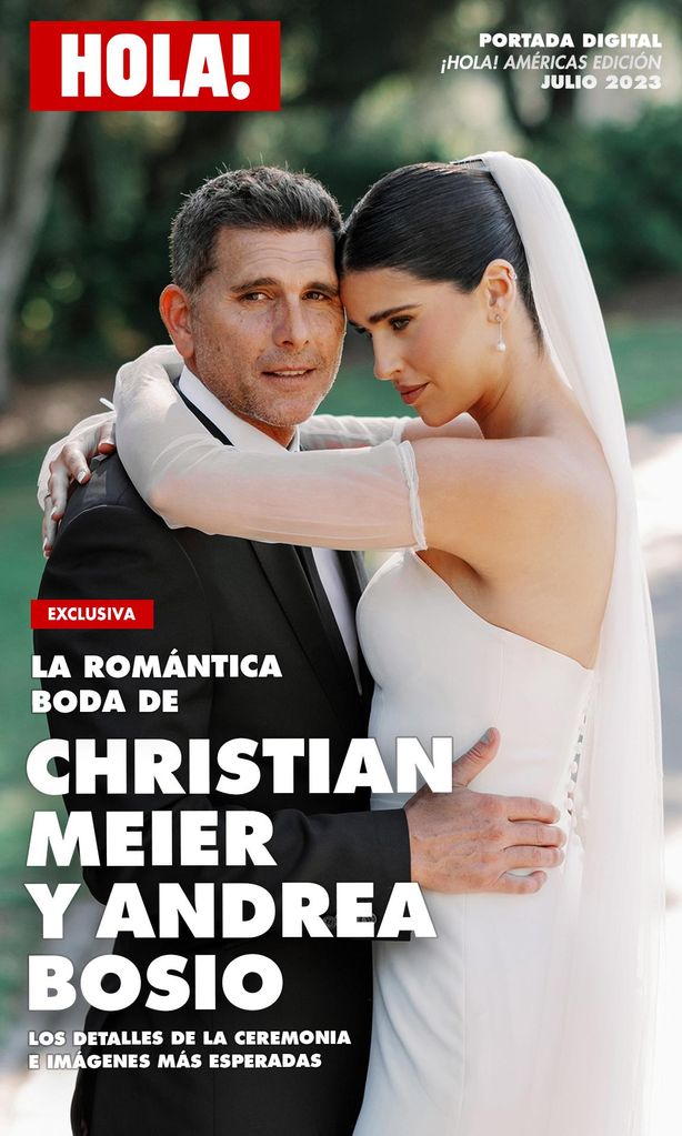 Así ha sido la romántica boda de Christian Meier y Andrea Bosio Portada Digital HOLA! Américas