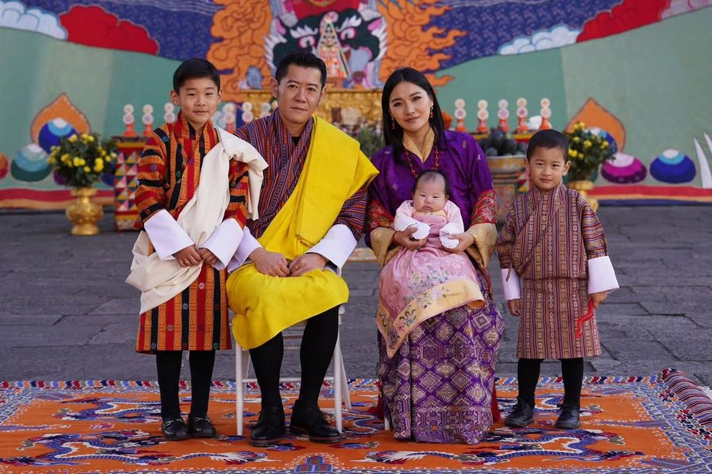 La Familia Real de Bután