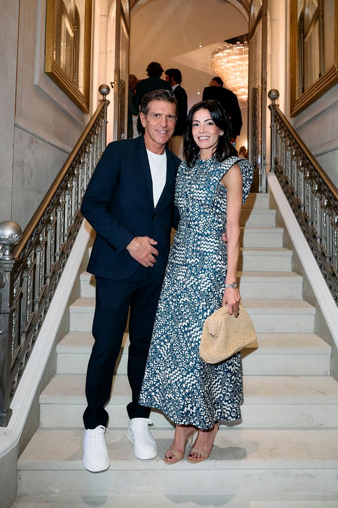 MADRID, SPAIN - JUNE 12:(EXCLUSIVE COVERAGE) El Cordobes and Virginia Troconis attend as RH celebrates the unveiling of RH Madrid at the Gallery at Plaza del MarquÃ©s de Salamanca on June 12, 2024 in Madrid, Spain. (Photo by Pablo Cuadra/Getty Images for RH)