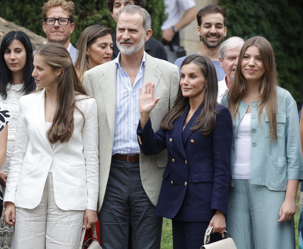 Los reyes de España en Girona