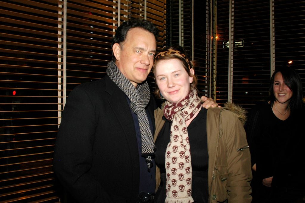 Tom Hanks y su hija Elizabeth