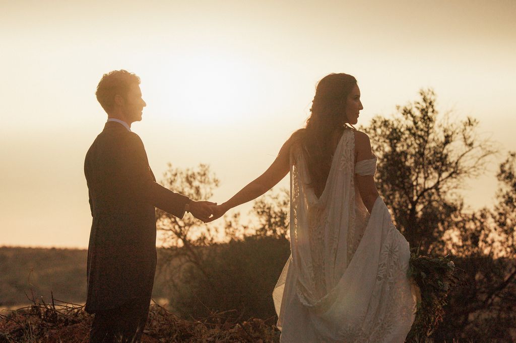 Boda al atardecer