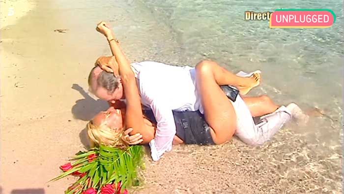 Rosa Benito y Amador Mohedano en Supervivientes 