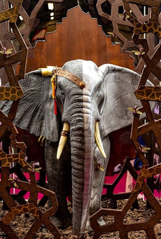 Figura de chocolate de Crusellas.