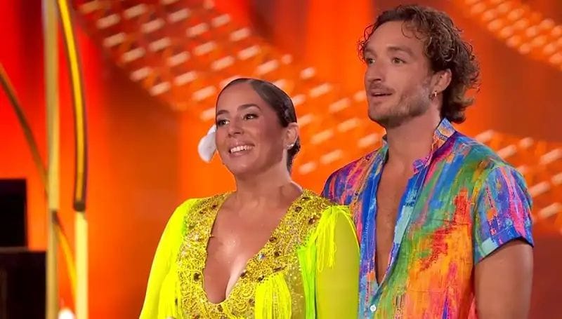 Anabel Pantoja en la primera gala de 'Bailando con las estrellas'