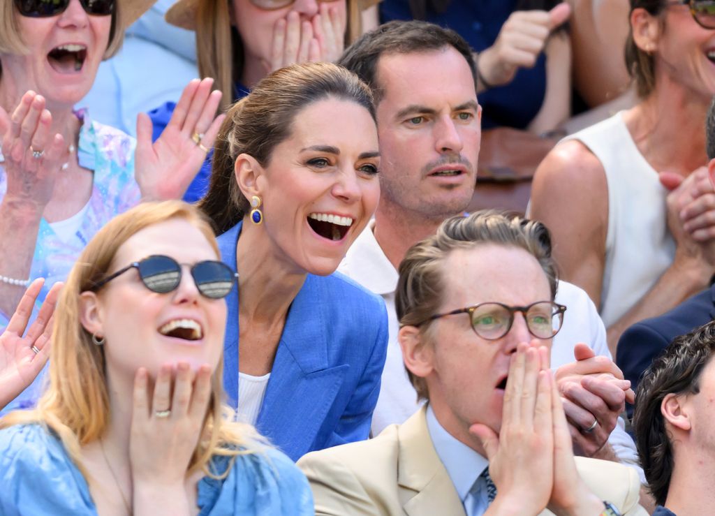 La princesa de Gales en Wimbledon en julio de 2026