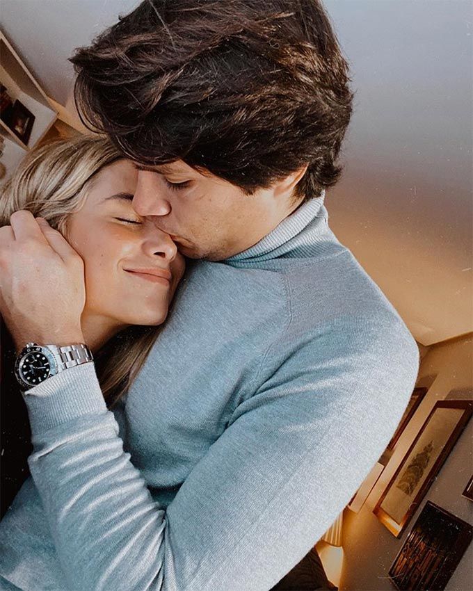 María Pombo y Pablo Castellano