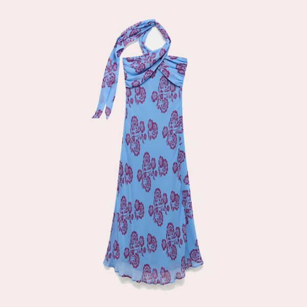 Green Coast Vestido print multiposicion