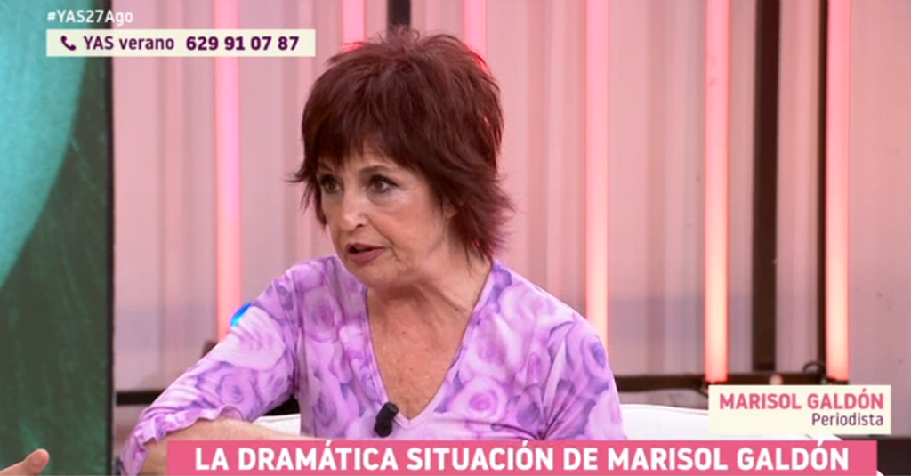 Marisol Galdón, durante su entrevista con Pepa Romero