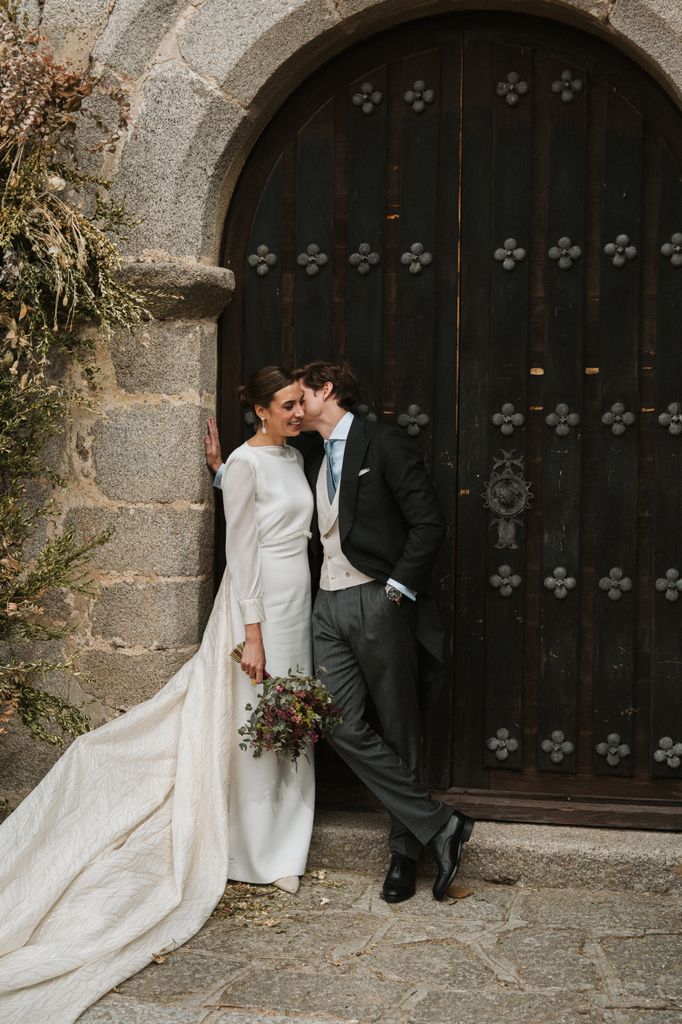 Vestido de novia desmontable de Fátima González Atelier