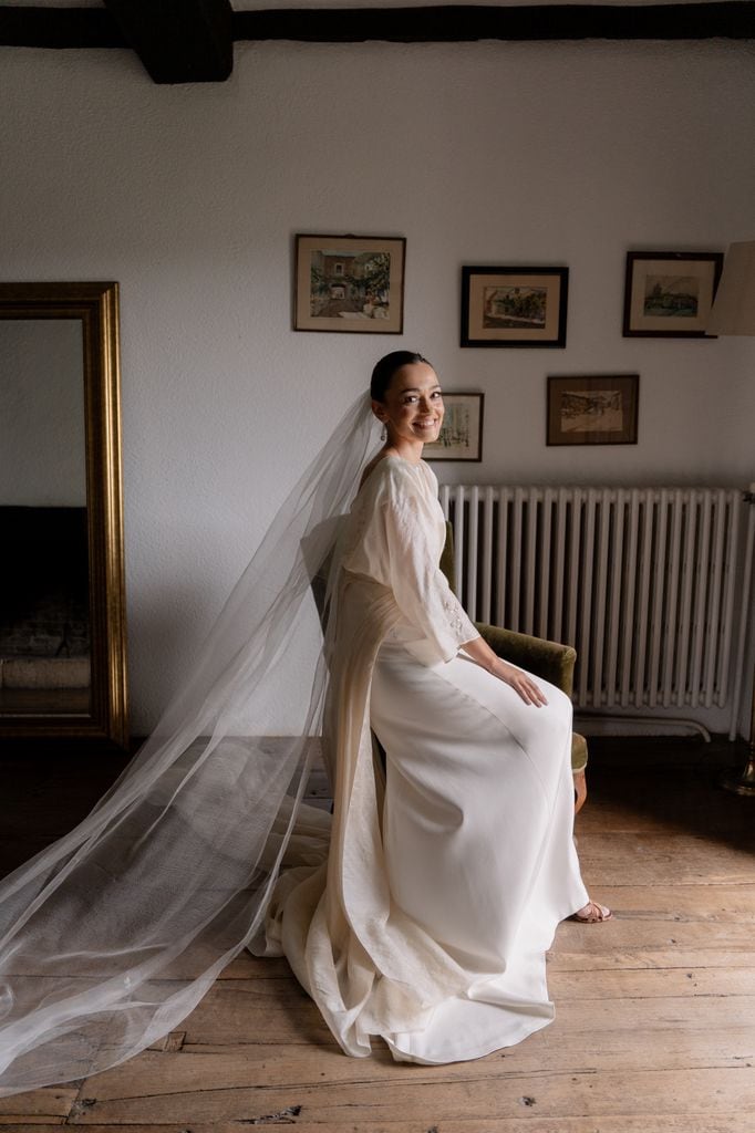 Vestido de novia inspirado en Dior