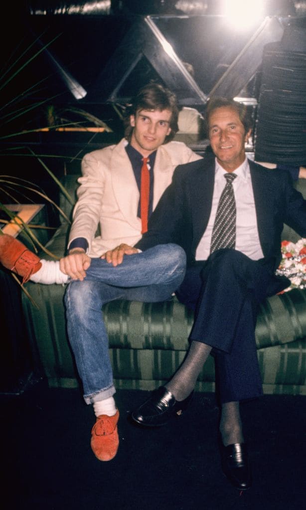 Miguel Bosé y su padre