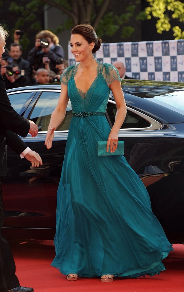 Kate Middleton vestido encaje