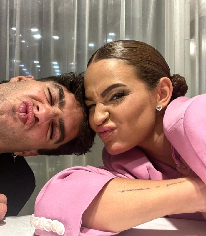 Laura Escanes y Álvaro de Luna