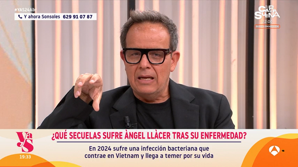 Ángel Llácer en 'Y ahora Sonsoles'