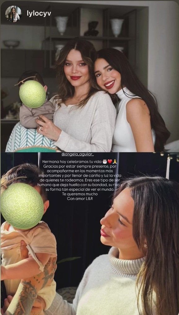 Lylo Fa felicitó a Ángela Aguilar por su cumpleaños. número 22.
