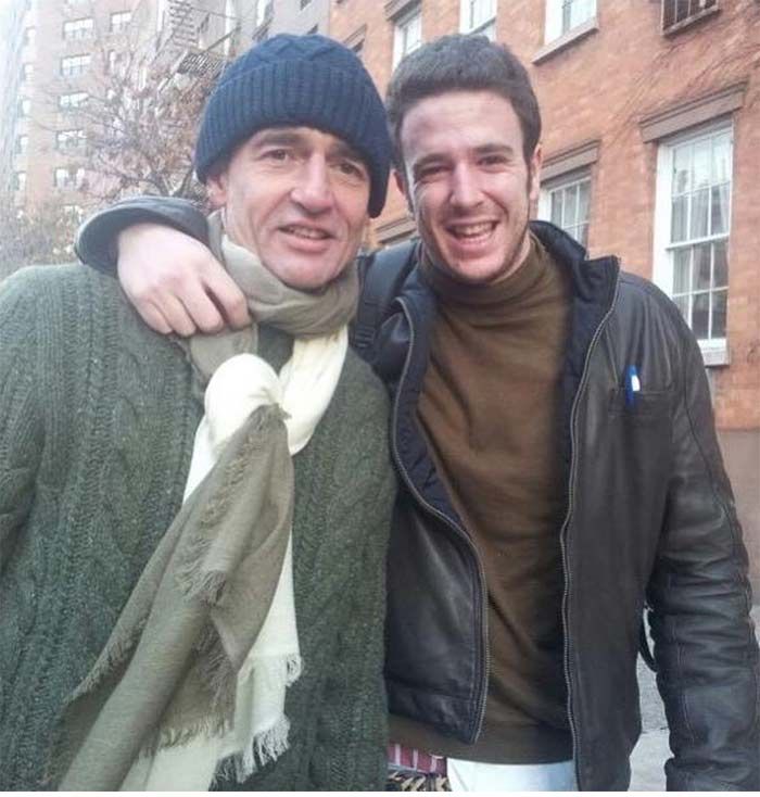 Alessandro Lequio recuerda a su hijo