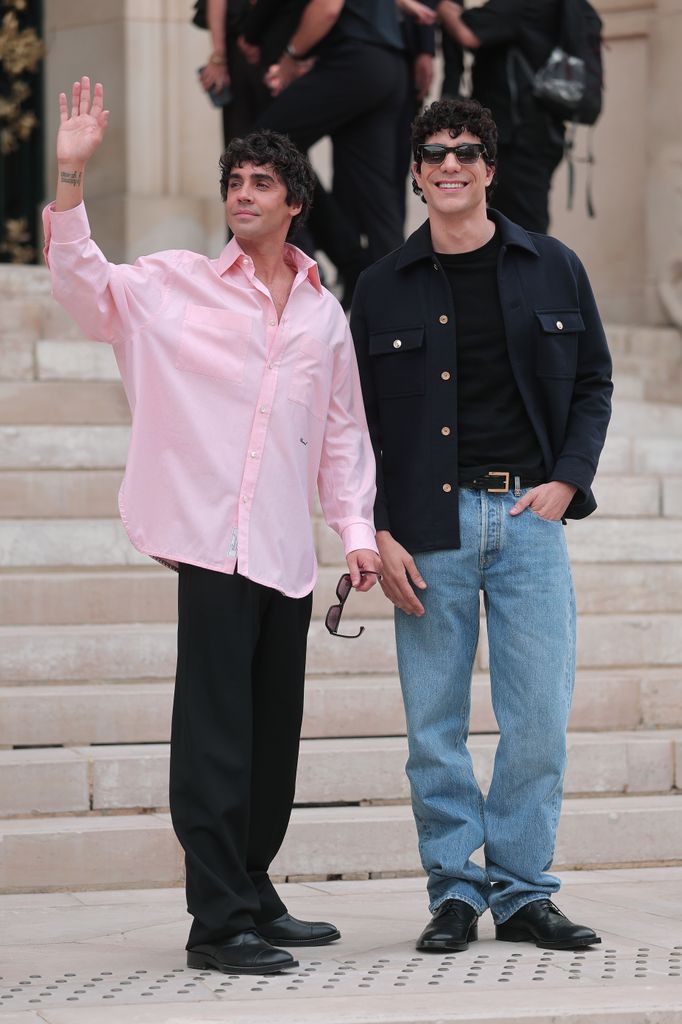 Los Javis en el desfile de Alta Costura de Chanel, 2026, París.