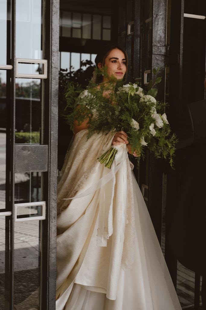 Look de novia viral de Flor Fuertes