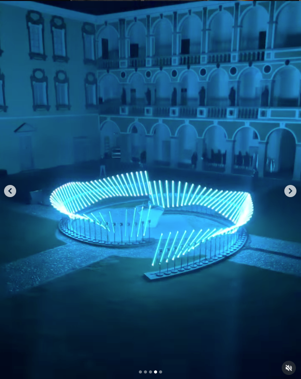 Collectif Scale presenta “Flux”, una coreografía de luz y sonido. Zaragoza Luce, festival de luz
