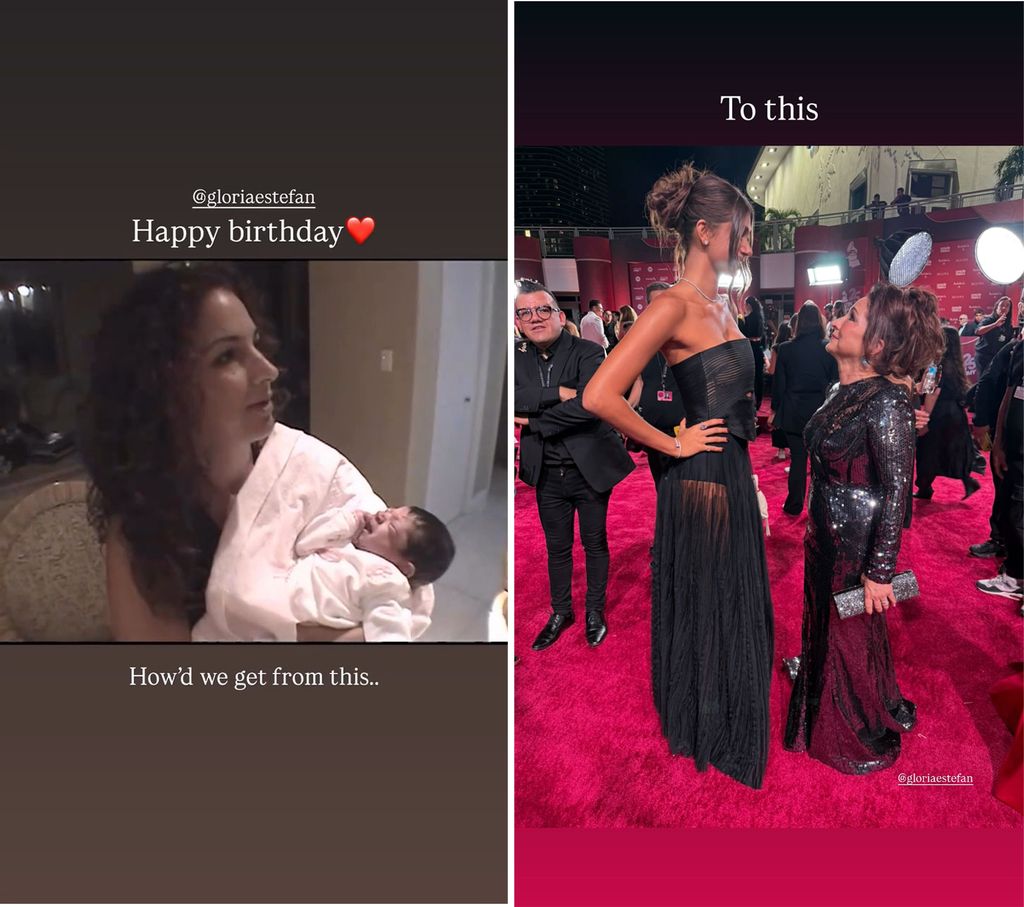 Lina Luaces celebró el cumpelaños de su madrina, Gloria Estefan