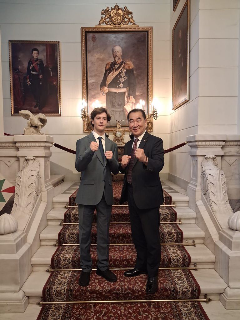 Otra imagen de ese encuentro