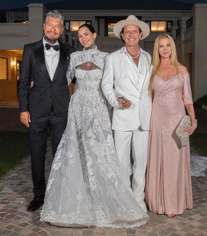 Las imágenes de la boda de Coti Sorokin y Cande Tinelli