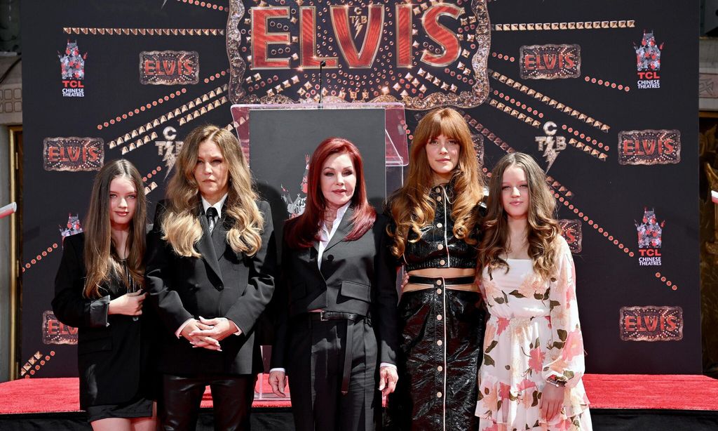 TCL Chinese Theatre Hosts Handprint Ceremony Honoring Priscilla Presley, Lisa Marie Presley And Riley Keough