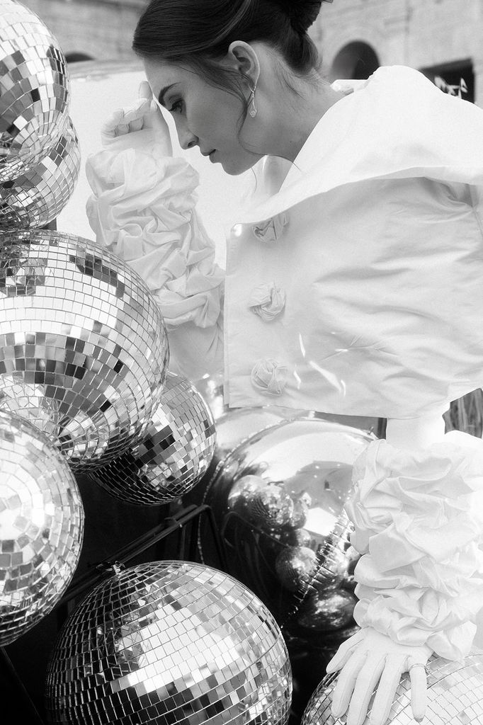 Bolas de discoteca en una boda en Valencia