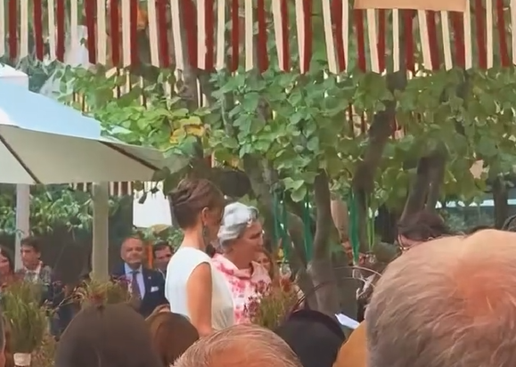 Un momento de la ceremonia
