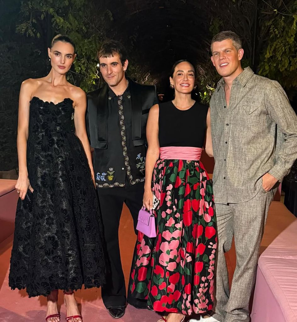 Blanca Padilla, Alejandro Palomo, Tamara Falcó y Wes Gordon