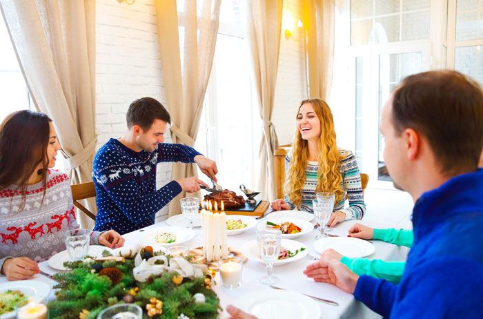 comilona de Navidad