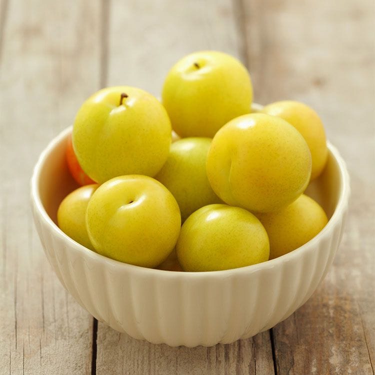 Ciruelas amarillas