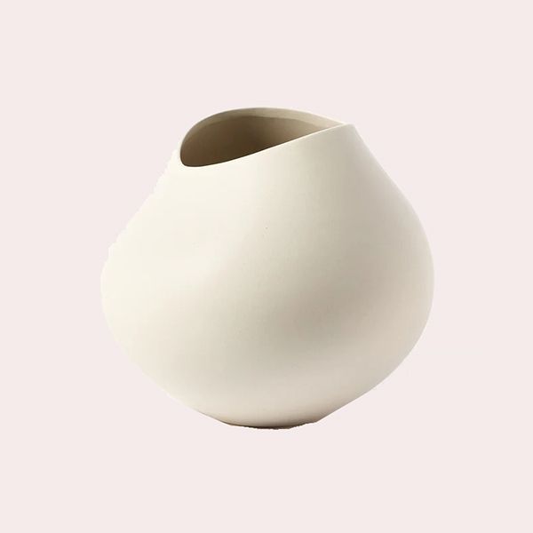 Jarrón Artesanal de Gres Opium Westwing Collection