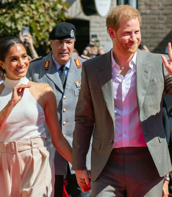 Meghan y Harry en su visita a Duesseldorf en septiembre de 2022