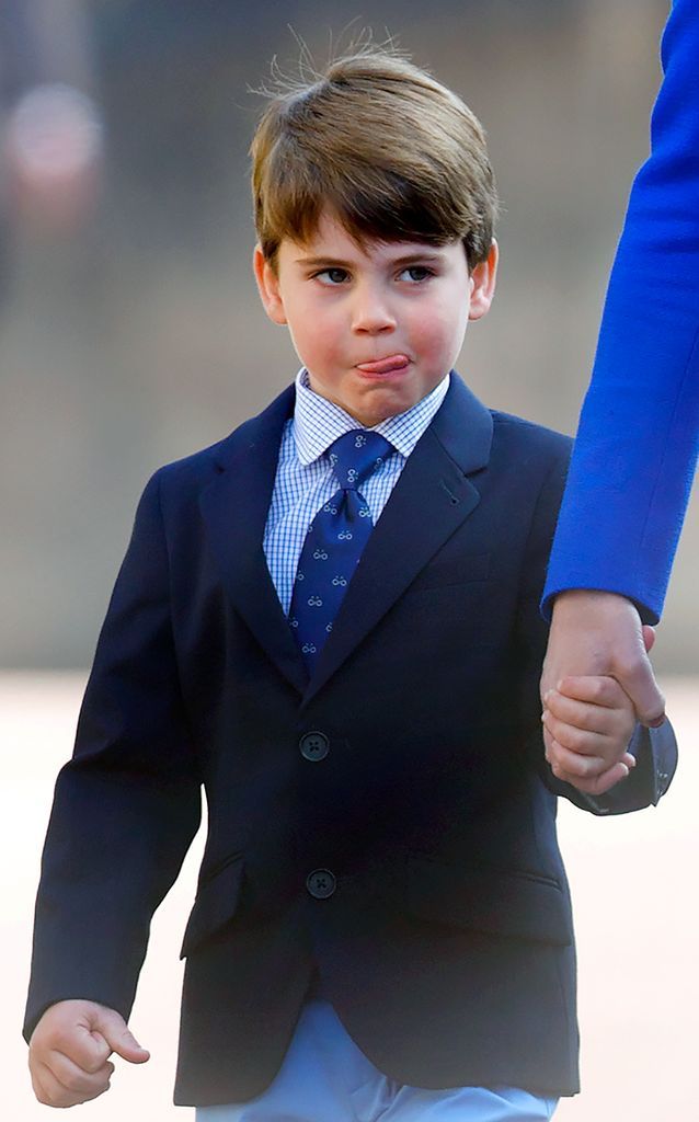 El príncipe Louis, el hijo menor de los príncipes de Gales, tiene por delante un futuro 'lleno de confianza'.