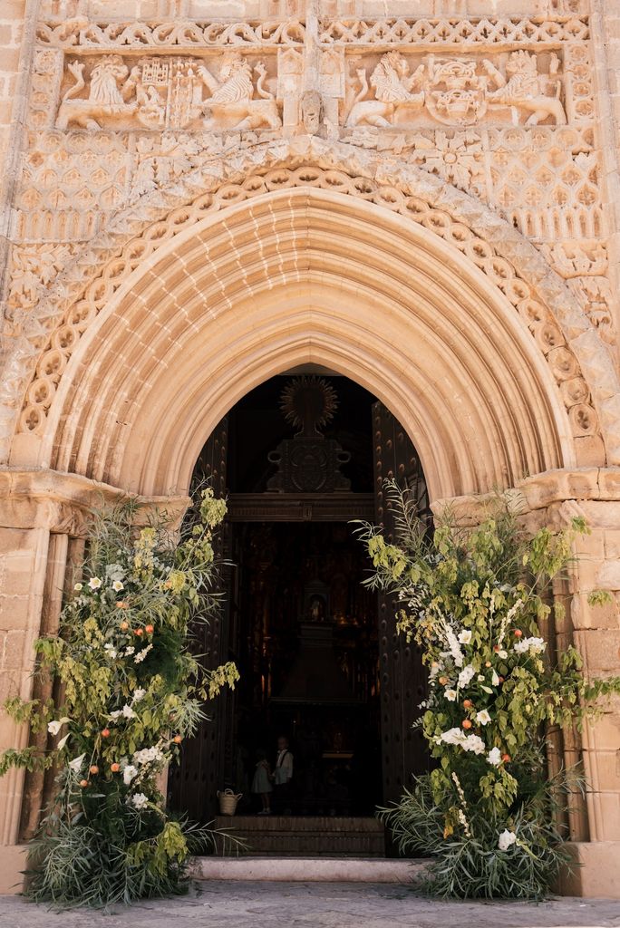 Decoración de bodas de primavera iglesias