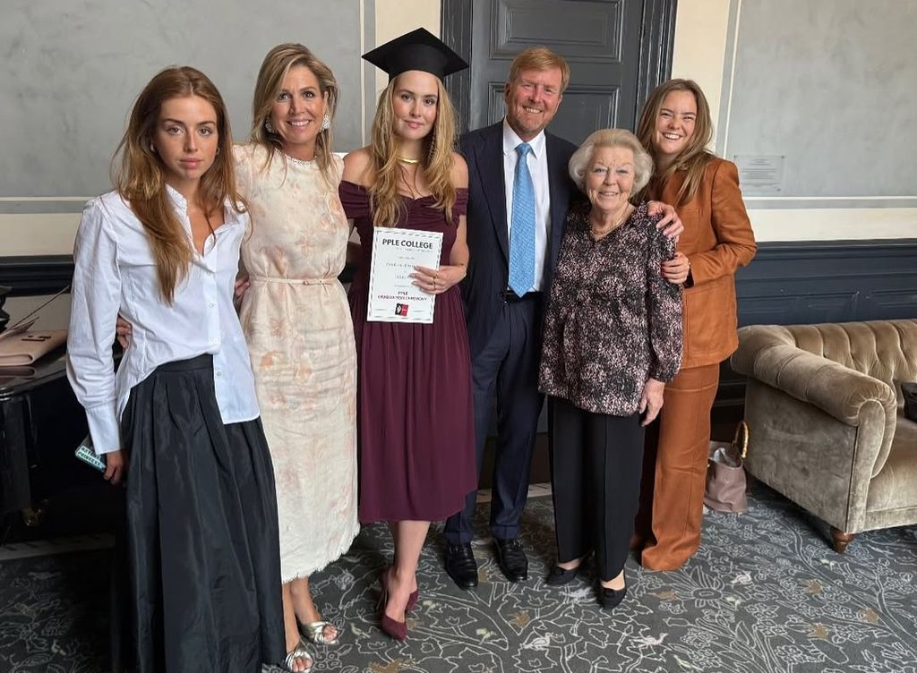Graduación de Amalia de Holanda